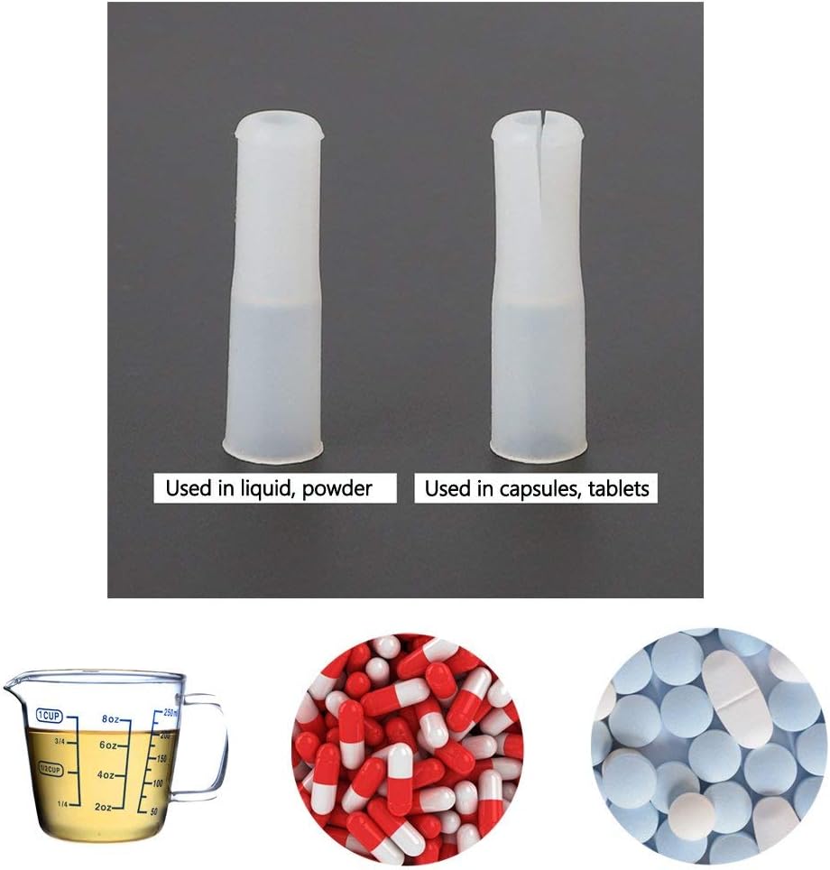 Cat Pill Shooter Pet Piller Gun Dog Pill Shooter Cat Tablet Soft Tip Syringe Pet Medical Feeding Dispenser Tool for Small Animal Pusher Feeder Set