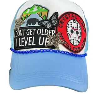 Jason Crystal Lake Patch Hat for Men and Women, Unisex Style