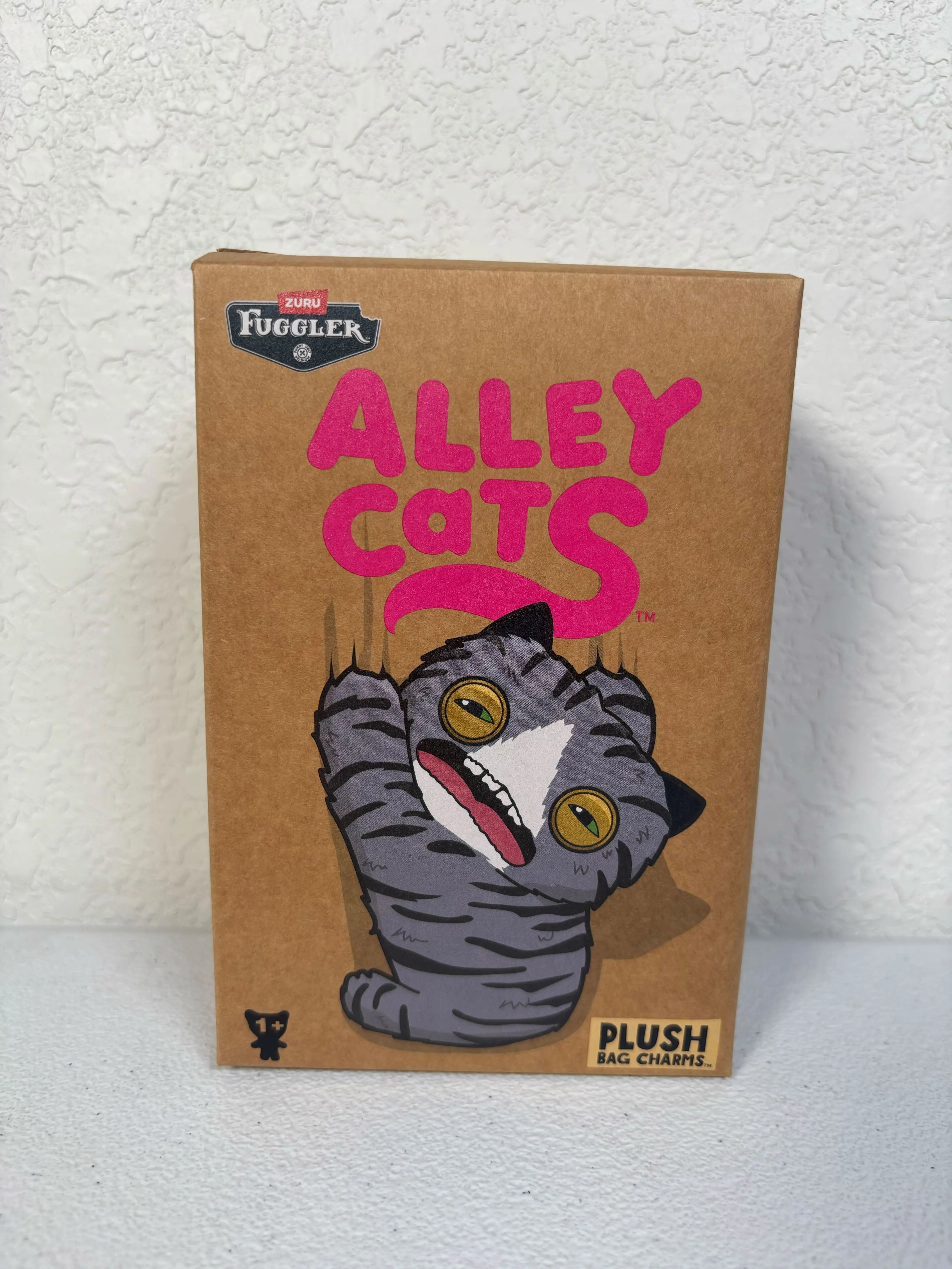 Fuggler Alley Cats Blind Box Soft Plush Keychain, Funny Ugly Monster Collectible Keychain, Keychains