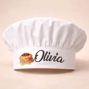 Customized Toddler Chef Hat – Fun Food Designs (Popcorn, Burger & More)