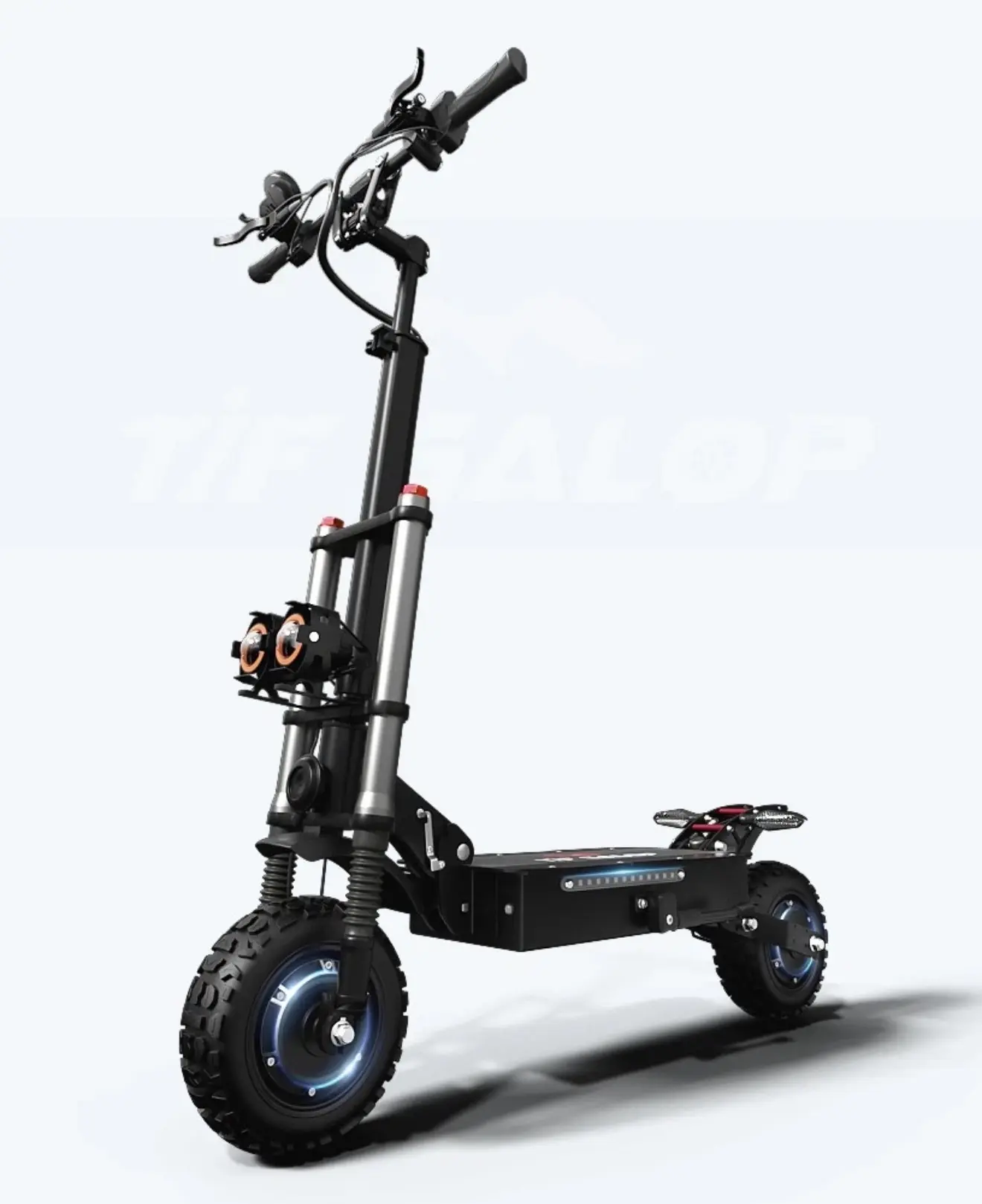 TIFGALOP T88PLUS 5600W Dual Motor 60V33AH E-Scooter 60Miles Long Range