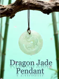 Chinese Culture Hollow Dragon Jade Pendant | Symbol of Power | Strength and Good Fortune