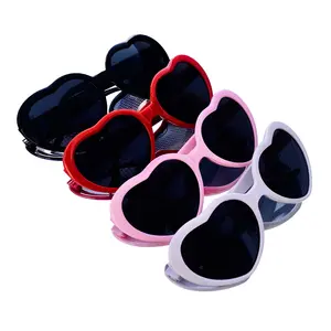 Yours 2 Keep Heart Refraction sunglasses, Heart-Shaped, Diffraction, Rave, Light Accessories, One Size