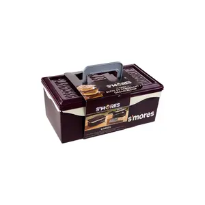S’mores On The Go Glow In The Dark Carrying Caddy Box Hand Organiser