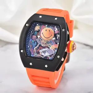 Luxury Smile Watch - Waterproof Business Fashion Watch Set for Men with Unique Smiley Face Dial & Luminous Quartz Movement