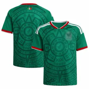 Green Soccer Fan Jersey 2026 – Embroidered Design, Breathable Shirt