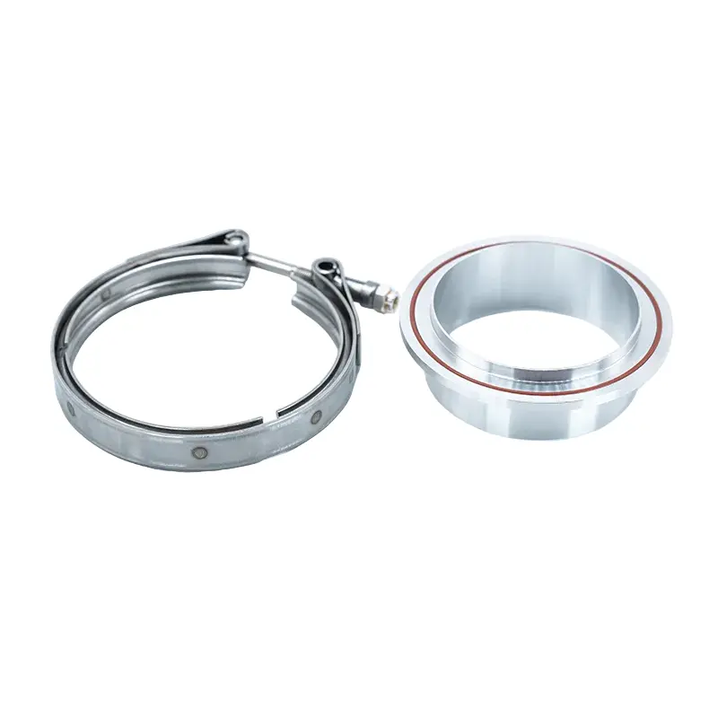CT5RX/CT6RX Compressor Side Outlet 3.5" V-Band Flange & Clamp Set
