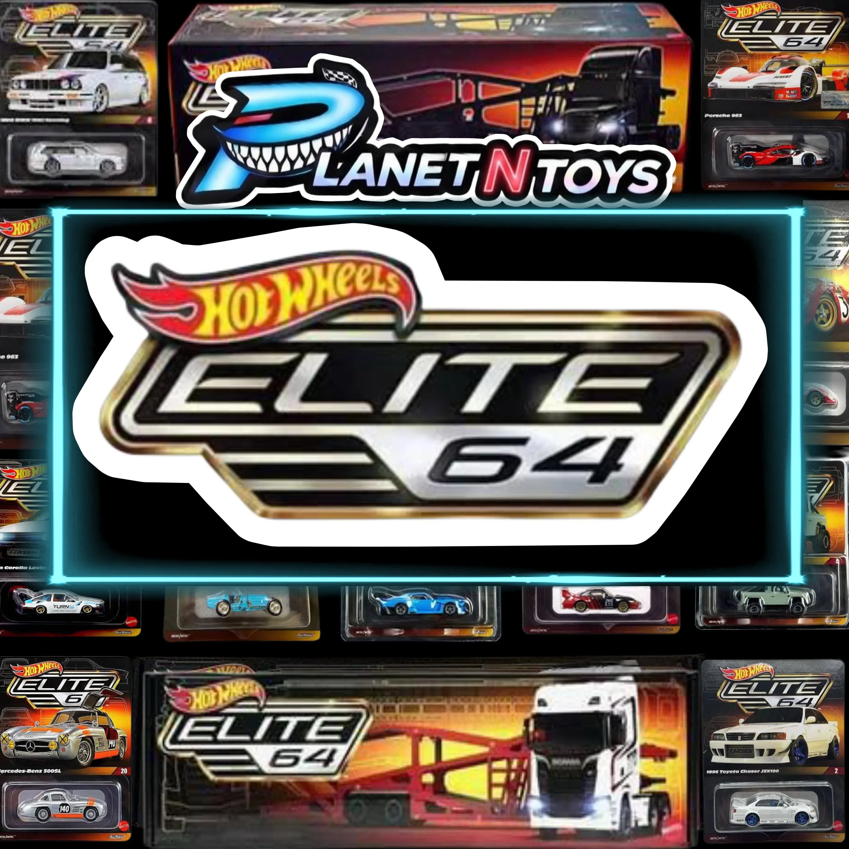 Hot Wheels Elite64 Assorted 1:64 Diecast
