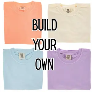 Build Your Own Boxy T-Shirt- Comfort Colors