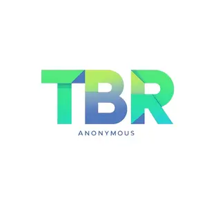 TBR Anonymous Bookstore shop logo