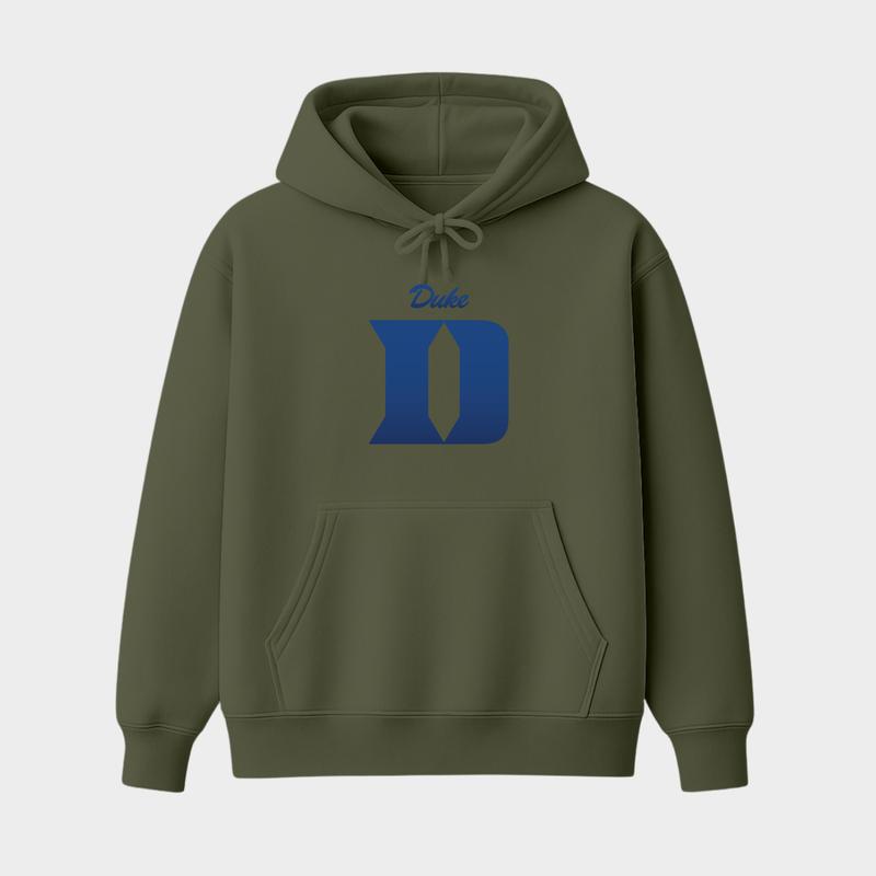 Vintage Duke Inspired University Hoodie For Men Women, Retro Collegiate Graphic Sweatshirt, Unisex Streetwear Pullover, Cozy Game Day Fan Gift Top