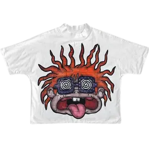 Vintage Dim Portrait Print Graphic T-Shirts Gildan 5000 Unisex T-shirt Menswear Top Womenswear Black