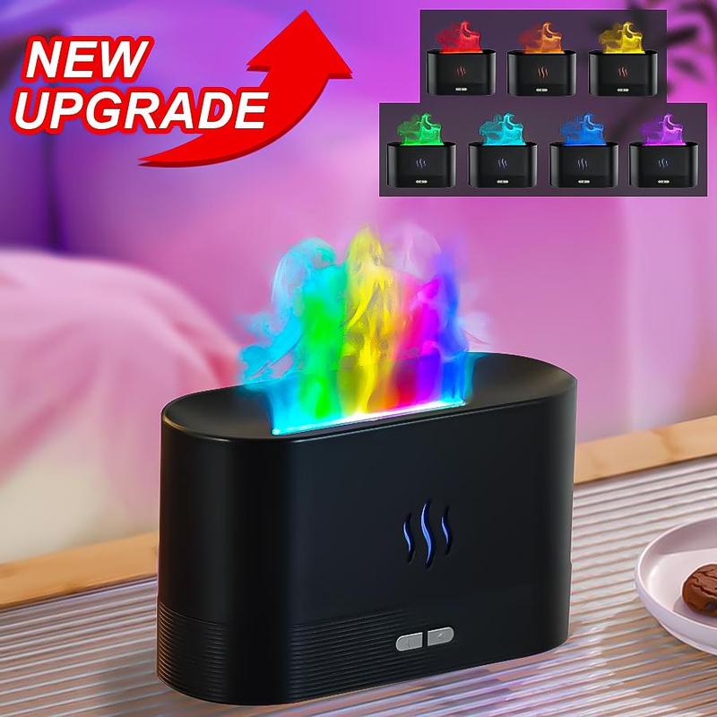 Portable Colorful Night Light Humidifier, USB Powered Mist Maker ...
