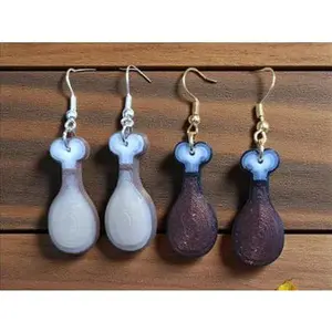 Turkey Leg Thanksgiving Earrings