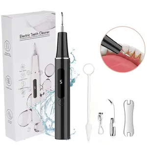 Tartar Remover, Plaque Remover, Teeth Cleaning, Includes Replacement Heads and Multiple Modes; Rechargeable Home Plaque Remover, Oral Care Tool, Father's Day Gift, Dental Scaler