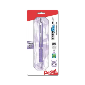 PANCAN Edition EnerGel Alloy Gel Pen - Violet Barrel with Violet Ink