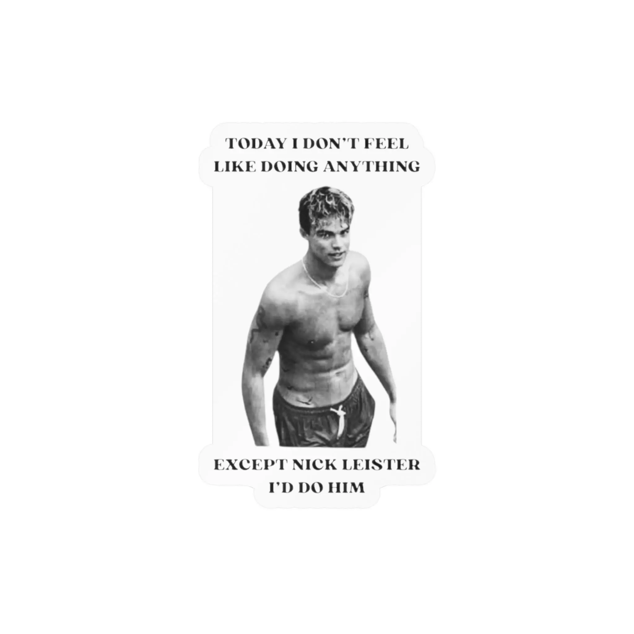 Nick Leister Decal Sticker