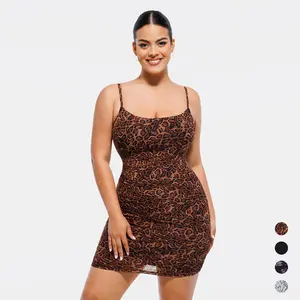 Popilush Fashion Casual Dresses for Women Ruched Bodycon Mini Dress with Smooth Fabric Patented Built-in Shapewear Party Club Night Out Outfits Womenswear Overall