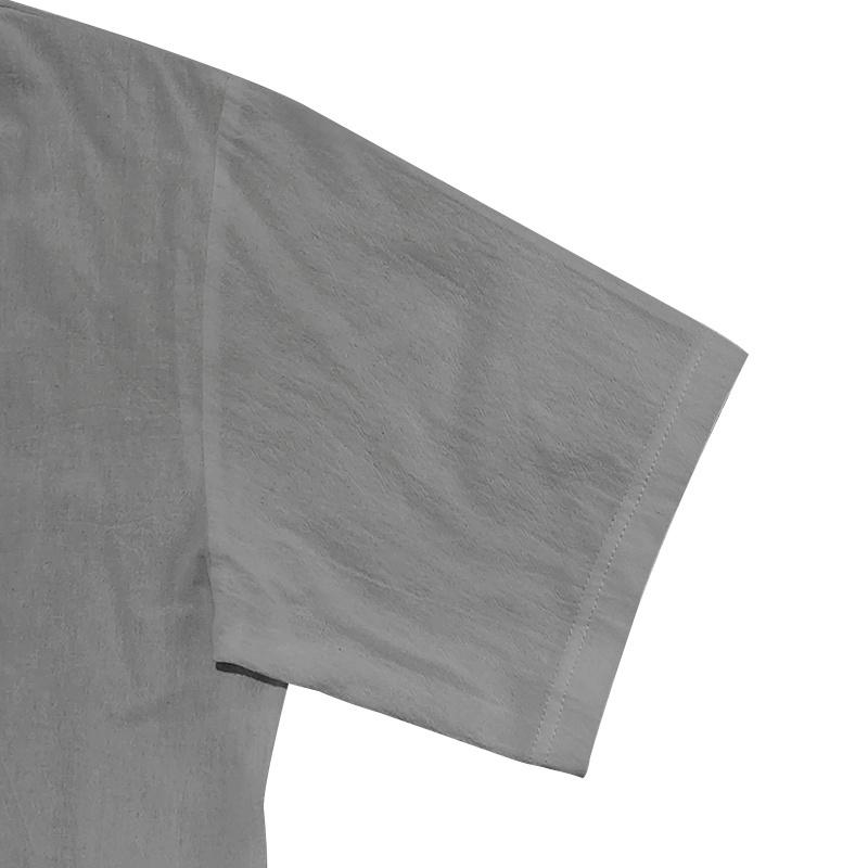 Men’s linen blend hooded short-sleeve shirt, casual button summer beach shirt, breathable loose vacation top