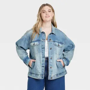 Women's Jean Jacket - Universal Thread Medium Wash XXL