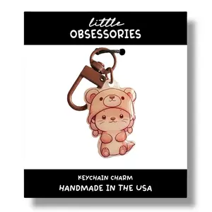 Baby Otter Keychain