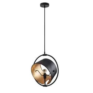Trinity Black Pendant Lamp