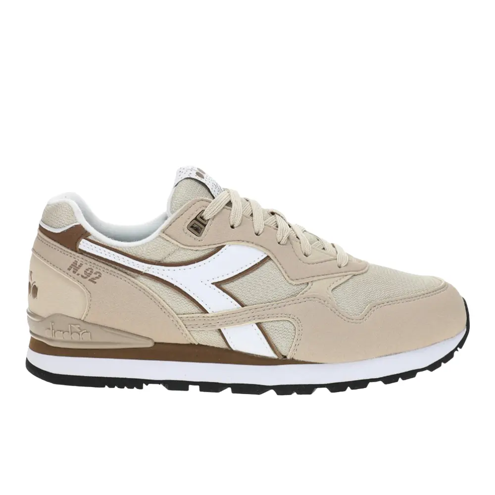 diadora Mens N.92 Lace Up Dd Comfort Sneakers Shoes Casual - Beige
