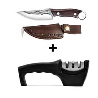 Kitchen knife+sharpener