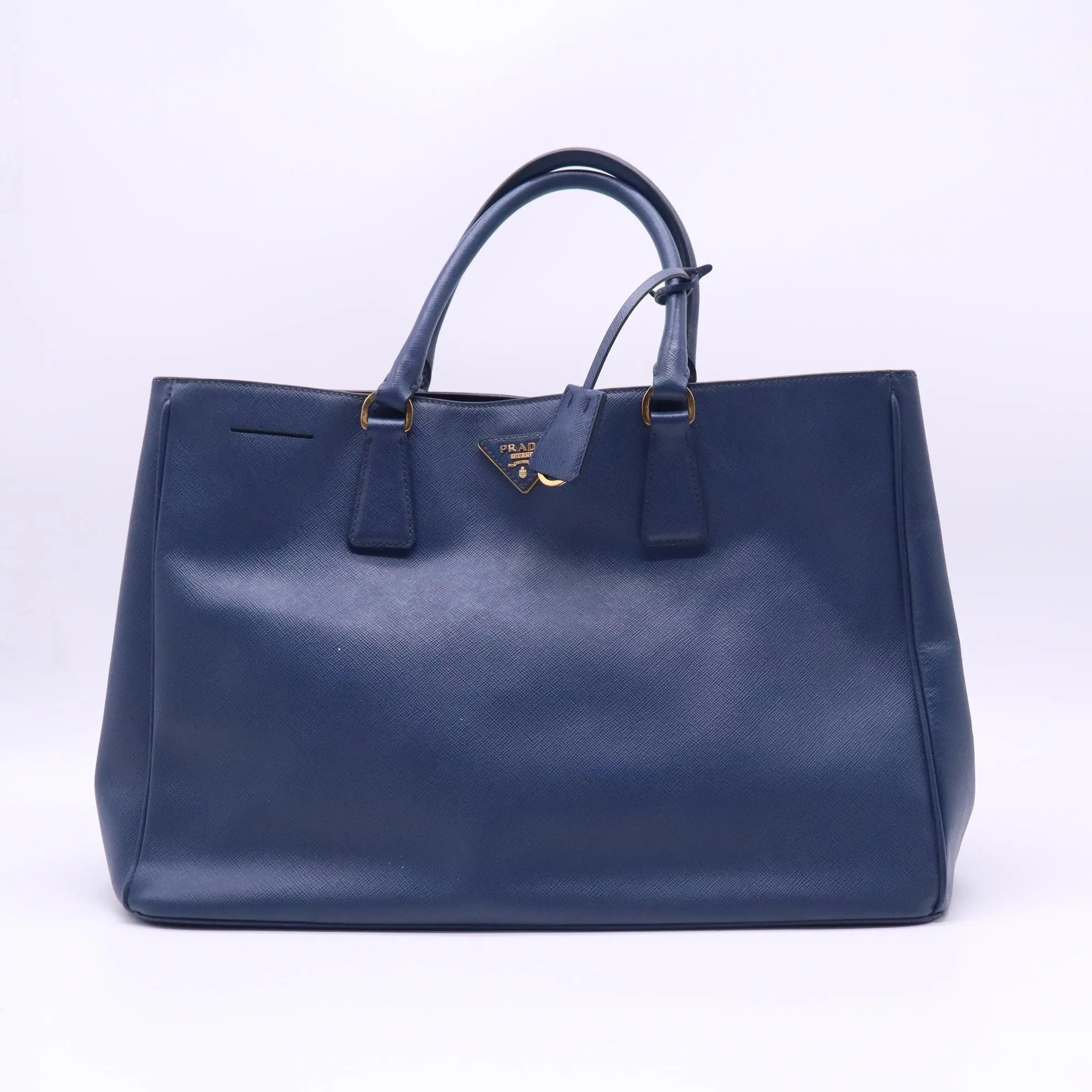 Pre-owned PRADA Leather Tote Bags Saffiano Galleria B21929