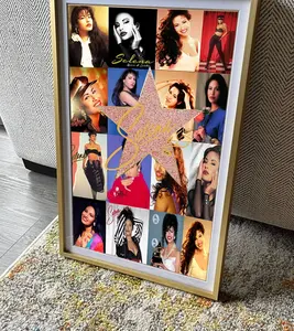 Selena Quintanilla the queen of tex mex poster, 80s 90s music gift