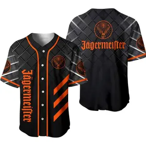Trendy Jagermeister Unisex Baseball Jerseys, Back To School Shirt, Summer Shirt