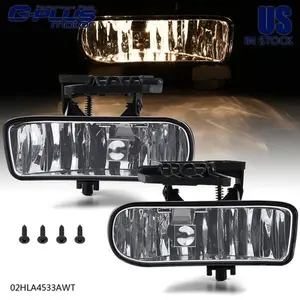 Fit For 1999-2002 GMC Sierra 1500 2500 3500 Fog Lights Bumper Driving Lamps L&R