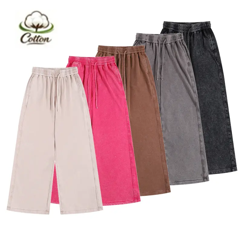 Men’s fleece thermal-lined sweatpants, oversized fit with drawstring… casual loose pants for fall/winter, school season, everyday wear, stylish menswear