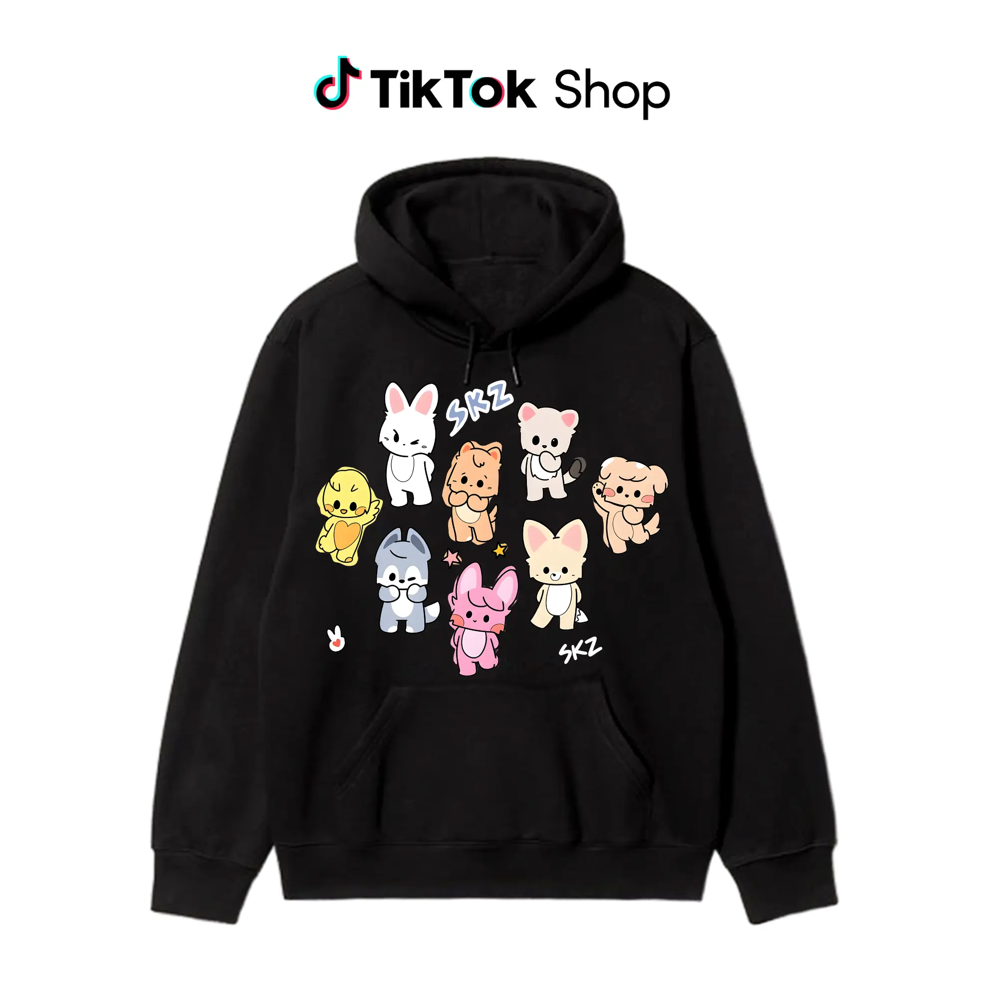 SKZ 8th Anniversary Shirt Kpop Fan Merch SKZ Apparel Gildan 5000 100% Cotton Classic Fit Unisex Heavy Blend Sweatshirt & Hoodie