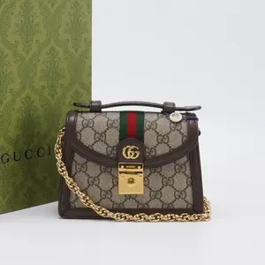 Pre-owned GUCCI PVC Shoulder Bags Ophidia Supreme Mini BGP127646