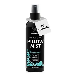 AROMASONG Natural Pillow Mist Ocean Mist 4 Oz - Aromatherapy Scented Pillow Spray for Relaxation Bottle Synthetic