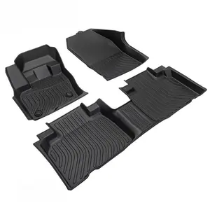 Fits 15-24 Ford Edge 5 Seats 3D Floor Mats All Weather Flooring Guard Liner TPE
