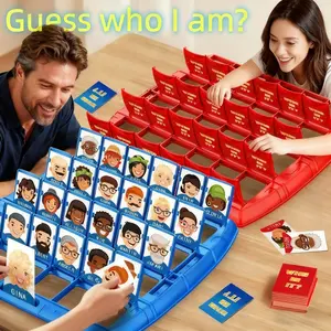 Interactive Guess Who? Party Board Game, Family Board Game, Tabletop Games, Logic Deduction Game with Interactive Gameplay, 96 Cards & 2 Boards, Card Variety, Fun Christmas Birthday Halloween Gift for Adults Teens