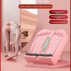 Advanced Magnetic Therapy Calf Stretch Board, Foldable Adjustable Levels Leg Stretcher, Effective Calf and Squat Stretching, Standing Beauty Legs Massager, Home Fitness Equipment