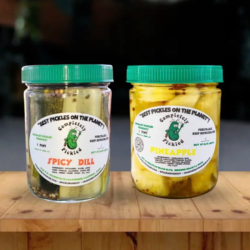 Completely Pickled Spicy Dill & Pineapple Pickle Bundle
