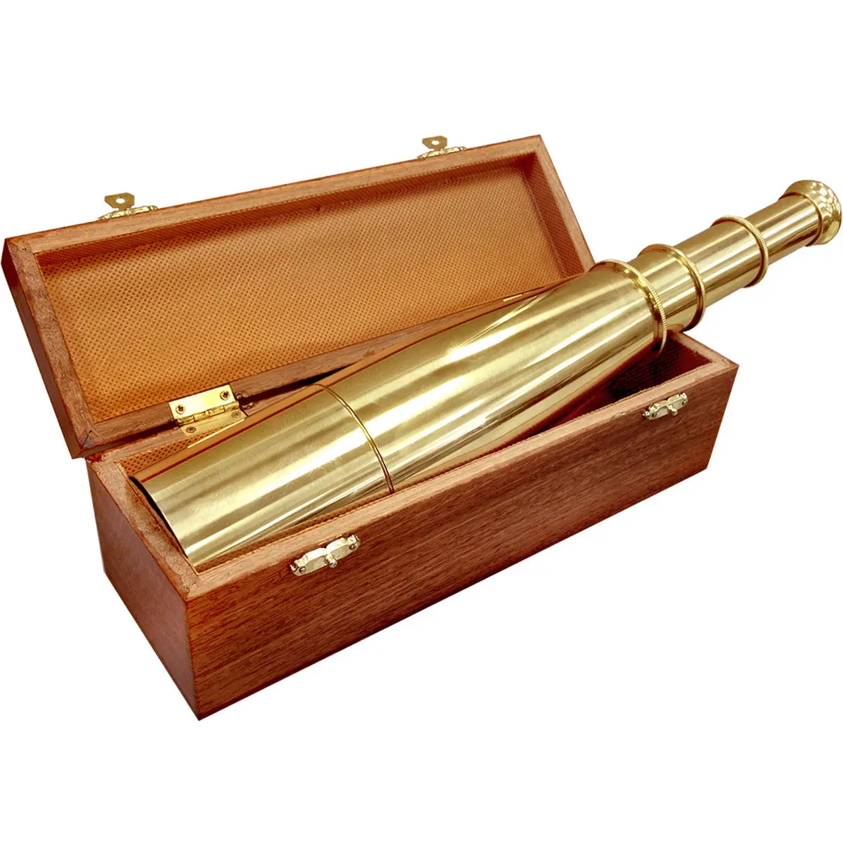Barska 18x50mm Collapsible Anchormaster Classic Brass Spyscope