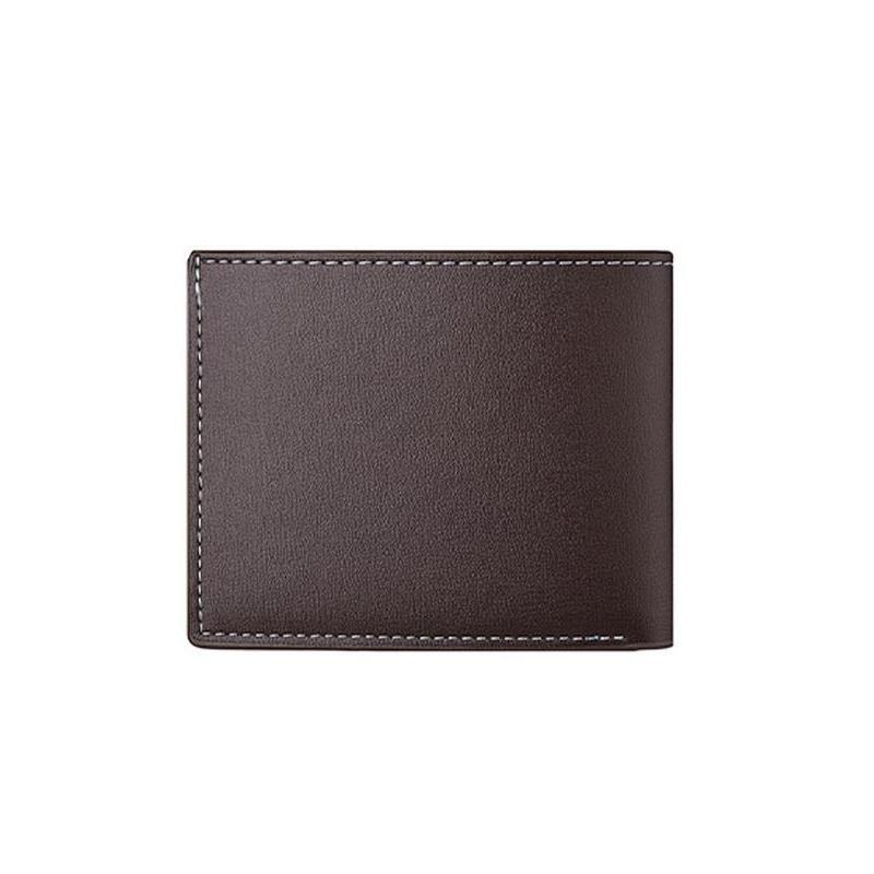 Men's Business Fashion Bifold Wallet, Simple Style Plain Color Wallet, Casual Trendy Wallet for Work & Daily Use