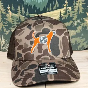 Richardson 112 Bark Duck Camo embroidered Smokey