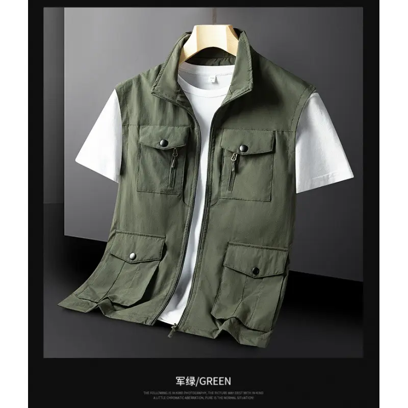 8896 Army Green 11 Pocket