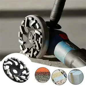 Diamond Cup Wheel Irregular Bowl Grinding Disc, Diamond Abrasive Stone Wheel, Marble Concrete Polishing Wheel, Unique Shape Grinding Plate