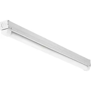 1 Light LED Strip Light, 2 Foot LED Ceiling Lighting Fixture, 1250 Lumens, 4000K, 80CRI, 11W, Kitchen and Garage Use (MNSL L23 1LL MVOLT 40K 80CRI M6)