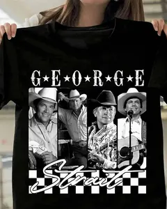 George Strait 2026 Graphic Shirt,Country Music Western Tshirt For Fan Vintage Gift For Fans For Man For Women