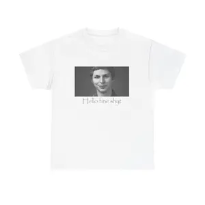 Hello Fine Shyt Shirt - Funny Meme Rizz Tee - Unisex Graphic T-Shirt - Trendy Aesthetic Humor Shirt - Viral Slang Tee Everyday Comfort & Style