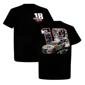 Vintage NASCAR Racing Fan T-Shirt – Retro Kyle Busch 18 Forever Rowdy Tee, Classic High-Speed Urban Streetwear Shirt