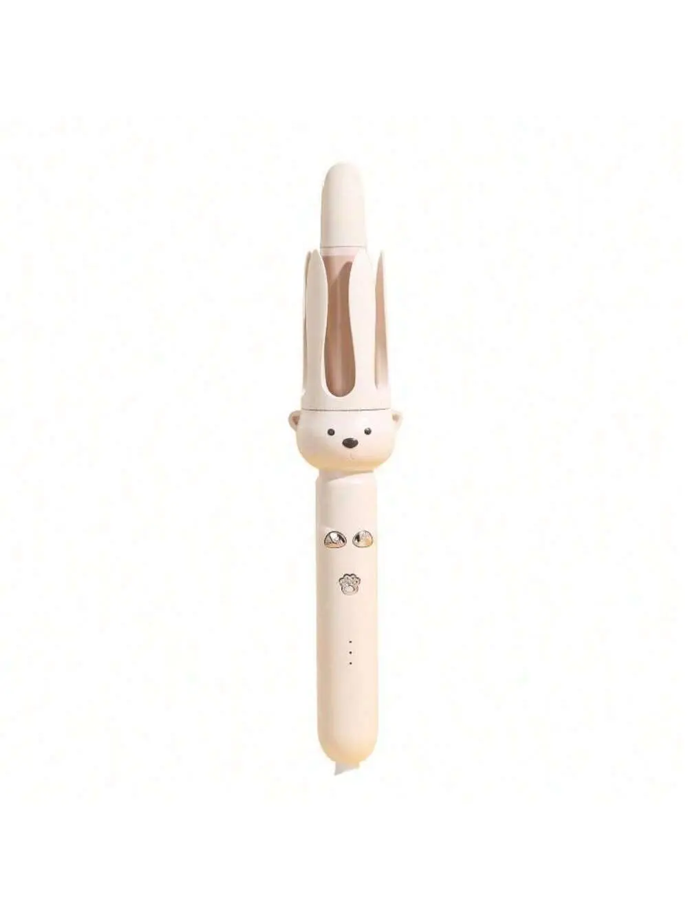 Cute Bear Automatic Hair Curler, Anti-Scalding Rotating Iron for Volumizing Elastic Curls, Dual Temperature Styler for All Hair Types, Travel Gift